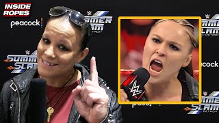 Shayna Baszler Reveals Ronda Rousey FORCED WWE To Create Team [upl. by Nallid]