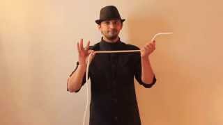 تعلم العاب الخفة  مراجعة 7  rope magic trick revealed [upl. by Yrailih]