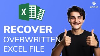 How to Recover OverwrittenUnsavedDeletedLost Excel Files  3 Ways [upl. by Chee]