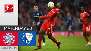 FC Bayern München  VfL Bochum 30  Highlights  Matchday 20 – Bundesliga 202223 [upl. by Scholem]