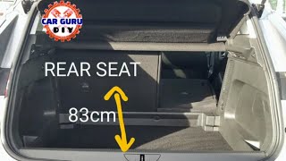 VAUXHALL GRANDLAND X Boot Dimensions in Cm 2017  2021 CarGuruDIY [upl. by Jourdain]