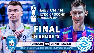 Dynamo MSK vs ZenitKazan  FINAL  Highlights  Бетсити Cup of Russia [upl. by Atiekan528]