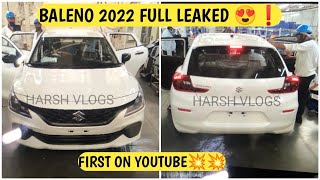 MARUTI BALENO 2022 LEAKED 🙀🙀 FIRST VIDEO ON EARTH 🔥 EXCLUSIVE OF HARSH VLOGS 🙏 LOOKS FULLY REVEALED [upl. by Cordova]