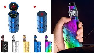 SMOK TPRIV 3 300W TC Starter Kit with TFV12 Prince Tank  Triple 18650  Rounded design [upl. by Auberon]