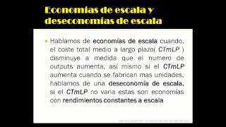 microeconomia teoria del productor 2 [upl. by Bisset]