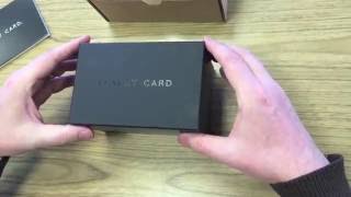 Unboxing the Luxury Card MasterCard Black Card [upl. by Sanson]