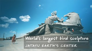 Jadayu Para  Jatayu Earths Center  World’s largest bird sculpture  Kerala Vlog [upl. by Yerac]