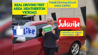 Real Driving Test Area 2 Heatherton Vicroad Driving lesson [upl. by Anavrin289]