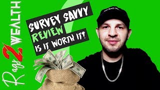 Survey Savvy Review  Is It Worth It Survey Savvy Tutorial 2019 [upl. by Annekahs]