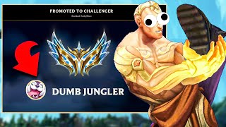 Junglers Dumber Than You Are Getting CHALLENGER [upl. by Hayyikaz]