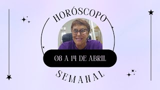 Horóscopo Semanal  08 a 14 de Abril de 2024 por Márcia Fernandes [upl. by Harry174]