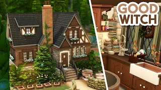 Good Witch Cottage 🌱  The Sims 4 Speed Build [upl. by Enoj411]