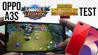 Oppo A3S PUBG and Mobile Legends Test  Is It Good For Gaming [upl. by Gulick]