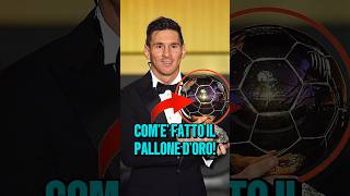 Come viene fatto il pallone doro😱🏆 calcio [upl. by Melquist]