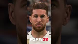 SERGIO RAMOS from FIFA 14 to 23 [upl. by Gnoht581]