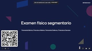 examen físico segmentario [upl. by Nereids]