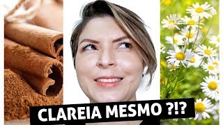 Clarear cabelo com canela e camomila  Será que funciona [upl. by Semmes]