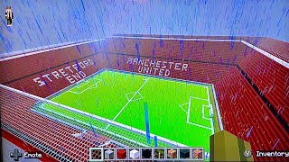 ASMR Minecraft Welcome to Old Trafford [upl. by Evelyn21]