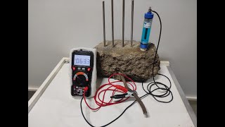 Half cell potentiometer by Vedantrik Technologies to find corrosion Demo Part 1 As per IS516 [upl. by Harhay]