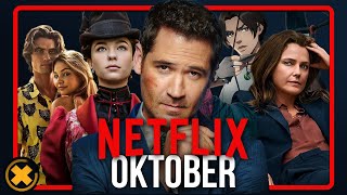 NETFLIX Serien Neu im Oktober  SerienFlash [upl. by Goldia]