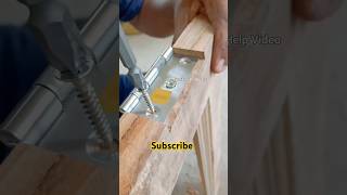 Hinges installation process skill woodskillsdiywoodworking furniturehelpvideo [upl. by Cristionna]