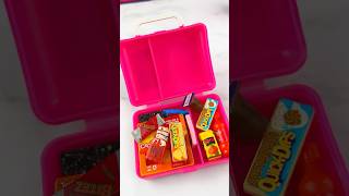 Cute Mini 90s Lunchbox Opening Satisfying Video ASMR 🧃shorts mini [upl. by Arleta281]