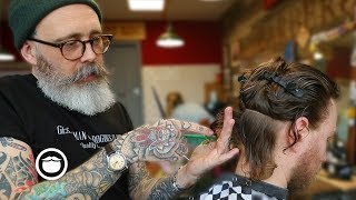 Master Barber Transforms a Traveler from New Zealands Style [upl. by Vick]