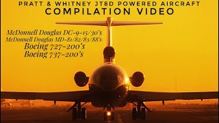 4K  The Ultimate Pratt amp Whitney JT8D Powered Aircraft Video [upl. by Thain469]