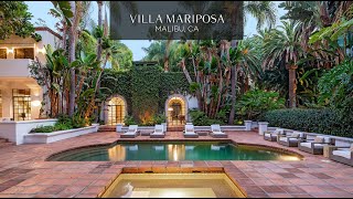 SOLD  Masterful Malibu Mediterranean in Serra Retreat  23111Mariposa De Oro [upl. by Amada]