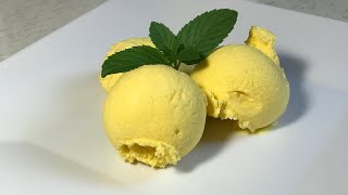 Helado de Mango Casero Sin Máquina Bien Cremoso [upl. by Assirahc809]