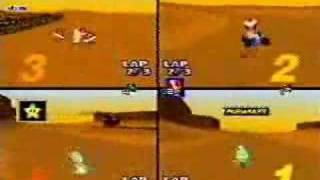 USA Mario Kart 64 competition  Round 4A  Kalimari Desert [upl. by Shelbi]