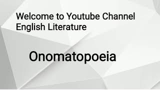 Onomatopoeia  Sounds and Meaning  Literary Device  Concept  Explained in UrduHindi [upl. by Enomahs65]