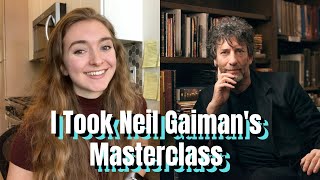 I Took Neil Gaimans Masterclass On The Art Of Storytelling [upl. by Adnoval355]