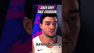 🚨ZACH EDEY FACE CREATION ON NBA 2k25🚨 [upl. by Ennair537]