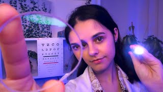 ASMR Medical EYE EXAM Roleplay✨Intense Lights amp Visual Triggers [upl. by Lairret]