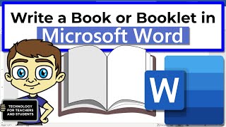 How to Create a Book or Booklet in Microsoft Word [upl. by Cissiee]