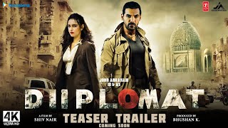 The Diplomat  Official Trailer John Abraham  Upcoming Movies Of John Abraham New Trailer FanMade [upl. by Candyce872]