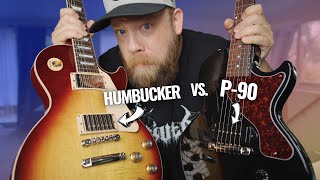 Lets Compare A P90 To A Humbucker [upl. by Pirzada]