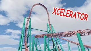 Xcelerator NoLimits 2 Recreation  Knotts Berry Farm [upl. by Anit]