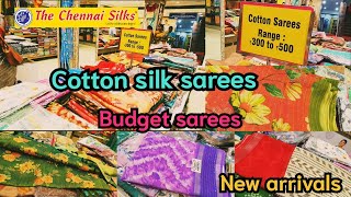 The Chennai silkCBE variety sarees regular wear or office wear sarees budget sarees [upl. by Elleraj]