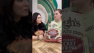 🌟FOOD REVIEW🌟 ROAST TURKEY AND SECRET STUFFING CHIPS 🌟RATING 110 foodreview shorts mukbang [upl. by Ynnos]