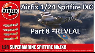 Airfix 124 Spitfire Mk IXc New Kit Episode 08 REVEAL [upl. by Enilauqcaj570]