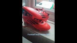 Football boots review adidas f50 [upl. by Nnairb]