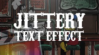 How To Create Jittery Text  Final Cut Pro X [upl. by Lawley999]