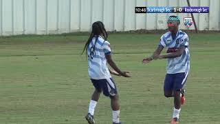 GAME Scarborough Sec vs Roxborough Sec Played on Friday 4th Oct 2024 [upl. by Anwahsar]