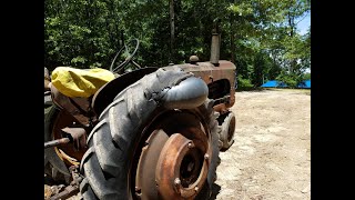 Rear Rim Repair Massey Harris 30 and New NOS 12438 [upl. by Adrahc140]