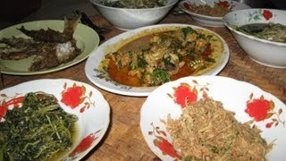 Lao Traditional Food in Pakse [upl. by Natalie]