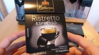 Lidl Bellarom Kaffeekapseln im Test  kompatibel mit NespressoMaschinen [upl. by Cohette]