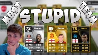 The MOST STUPID Players on Fifa 13 [upl. by Ynehteb]