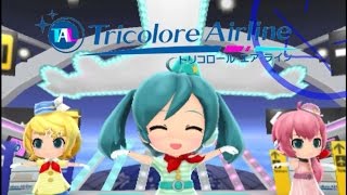 Tricolore Airline  SUB ESP  « Hatsune Miku Project MIRAI » [upl. by Niala]